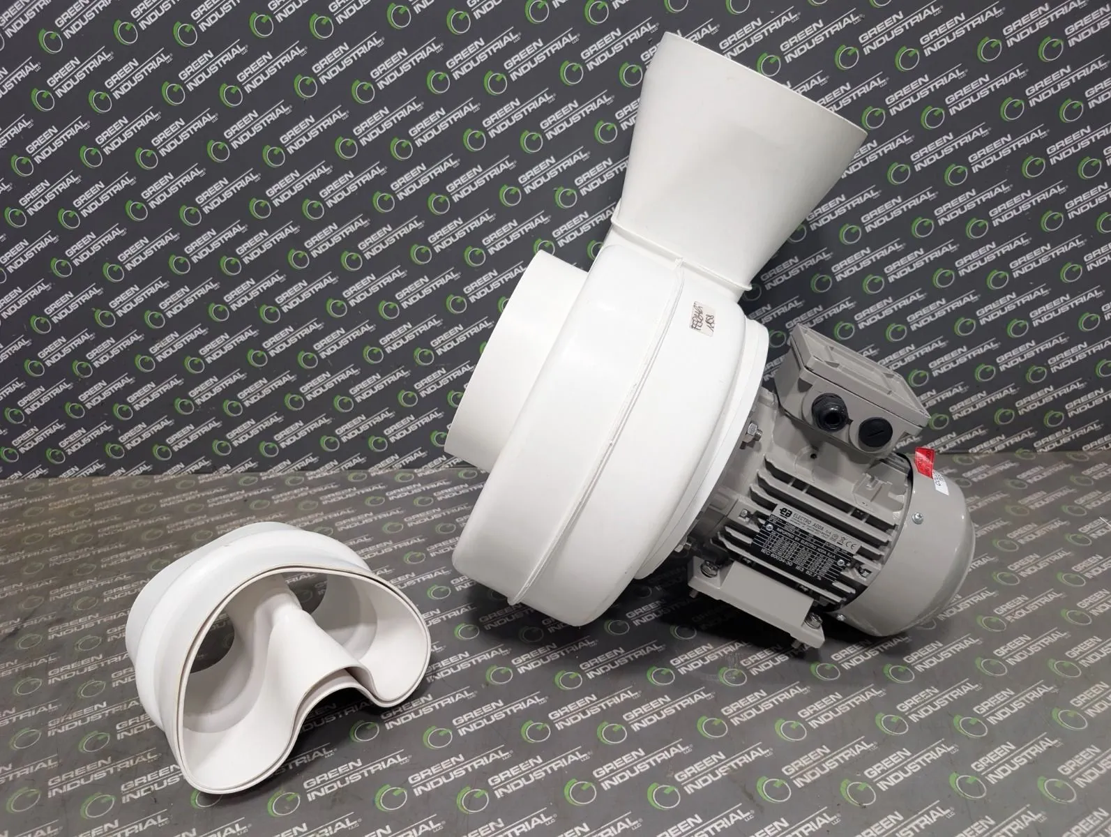 Plastifer Electro Adda VSB20 Low Pressure PolyFan Blower 294.3 CFM ~7.5" NSt New