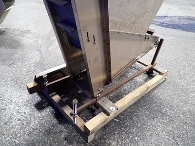 E-pack Machinery  100" X 10" Incline Conveyor Belt