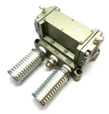 USED SMC PNEUMATIC SOLENOID AIR PILOT VALVE 5-PORT