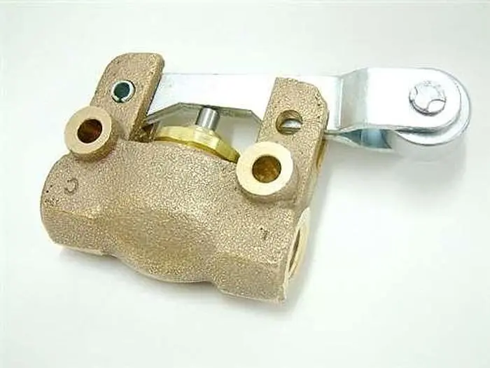 NEW SCHRADER BELLOWS ROLLER VALVE 2-WAY SCHRADER BELLOWS