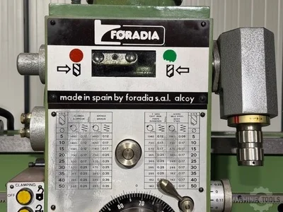 Used 1991 FORADIA GR 50/1200 Radial Drills NL | Mach 4 Metal #1377387