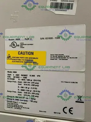 USED THERMO SCIENTIFIC 8606 -86 ºC ULTRA LOW LABORATORY FREEZER 23 CU FT 230V