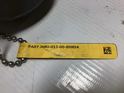 Industrial Climatic Control 414-259-9070 PN: J48U-012-00-8HN34 THERMOCOUPLE