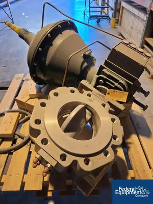 USED Fisher Controls International Fisher 8590 Butterfly Valve