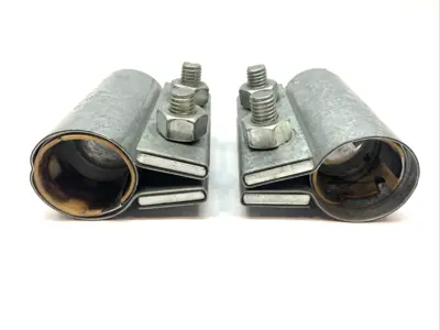 Used METFLO 2 Bolt Compression Coupling LOT OF 2 Plumbing Equipment Michigan US | Maverick Industrial Sales #1402331