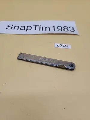 Snap-on FB300A Bent Blade Feeler Gauge Set USA