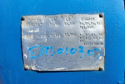 USED TECO WESTINGHOUSE 100 HP
