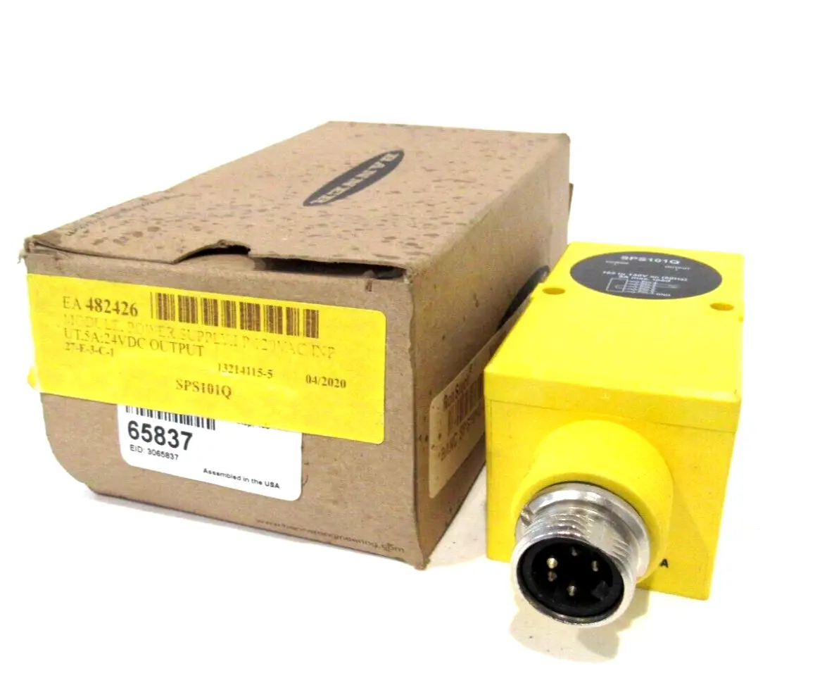 NEW BANNER ENGINEERING SPS101Q POWER SUPPLY 65837