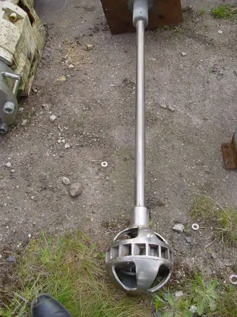 4 Kw Moritz Shearhead Mixer 2880 Rpm S/S