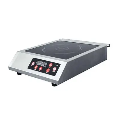 3.5 kW Stainless Steel Commercial Countertop Induction Cooker
