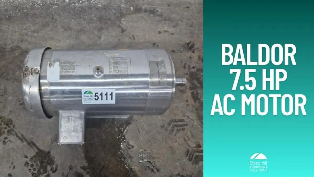 USED BALDOR ELECTRIC COMPANY CSSEWDM3710T