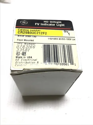 General Electric CR2940UC212F2 Heavy Duty Oiltight FV Indicator Light