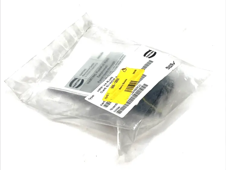 New | in-Stock HARTING Cat5 Panel Feed-Through Industrial Ethernet HPP V4 RJ45 Electrical Fittings Michigan US | Maverick Industrial Sales #1400582
