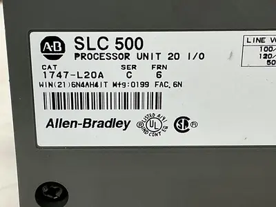 USED ALLEN BRADLEY 1747-L20A  SER C
