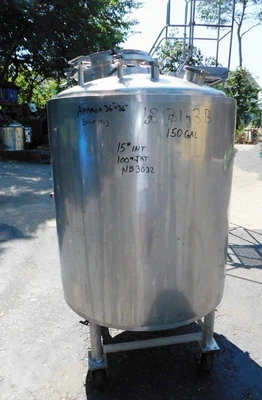 USED LEE 150 GALLON PRESSSURE TANK 150 UDBT