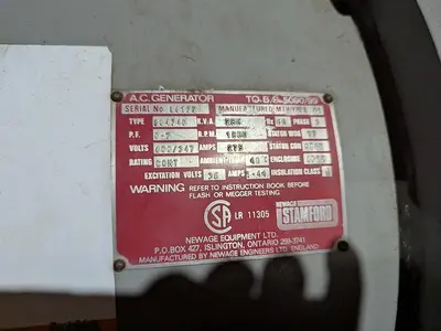 286KVA Diesel Generator