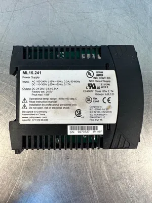 Puls ML15.241 Power Supply 100-240v-ac 0.63a Amp 24-28v-dc (4c-39)