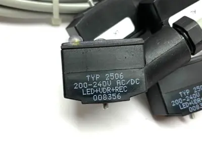 USED STERIS REV. 1.2 DOUBLE ENDED CORDSET 7-PIN TO 8 SOLENOID PLUG-INS