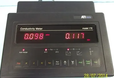 Used READ 170 SERIAL NO. 52475004 FRONT: DIGITAL R pH Meter Texas US | Bamko Surplus Process Equipment #934873