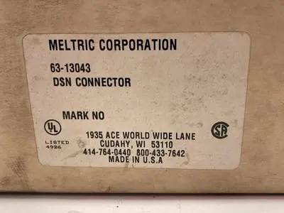 New | in-Stock MELTRIC 63-13043 Miscellaneous Equipment (Electrical & Power) Ohio US | Surplus Asset Holdings #1364143