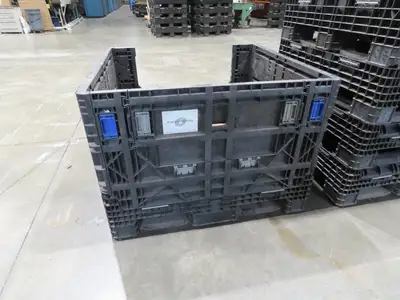 Orbis BulkPak Collapsible Bulk Container Bin 28.7 cu-ft 48 x 44.5" Stackable