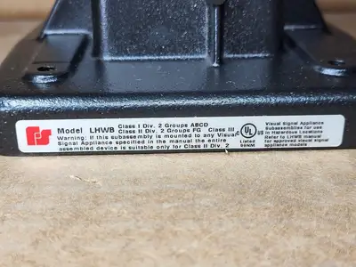 NEW FEDERAL SIGNAL LHWB