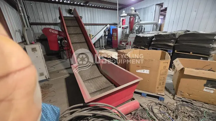 Used MG RECYCLING 380VZT WIRE GRANULATION SYSTEM Shredders Texas US | US Recycling Equipment #1310910