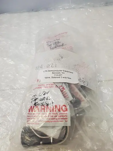HUMPHREY 3 WAY SOLENOID VALVE 114-021