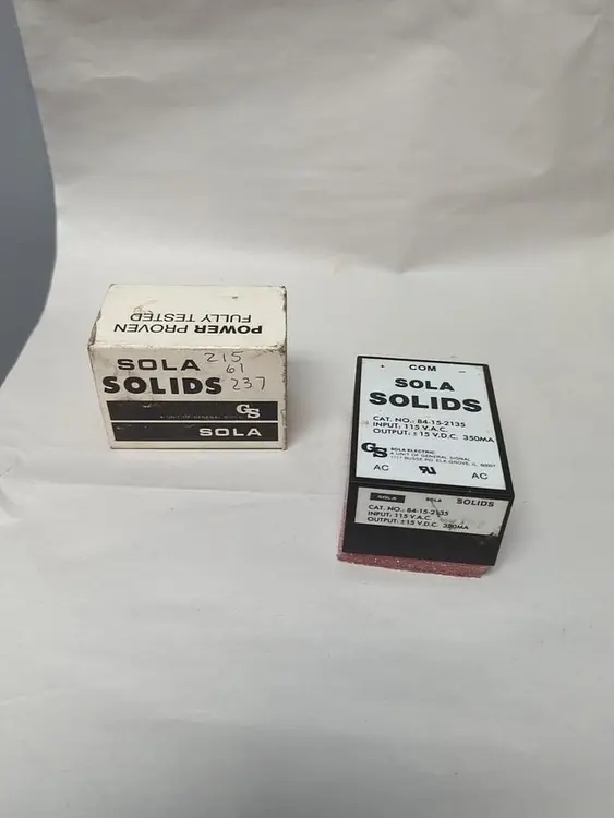 New | in-Stock SOLA 84-15-2135 Miscellaneous Equipment (Electrical & Power) Ohio US | Surplus Asset Holdings #1239805