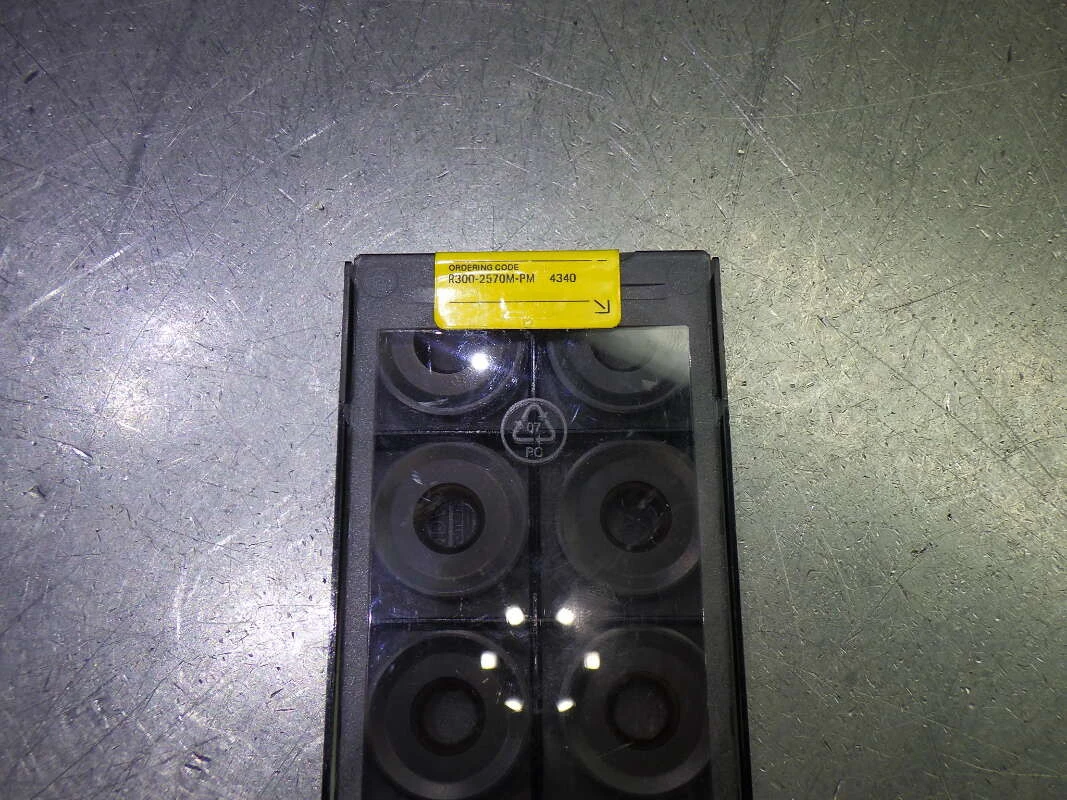 Sandvik Carbide Milling Inserts QTY10 R300-2570M-PM 4340 (LOC1465)