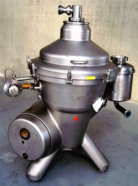 (2) Alfa-Laval MRPX 409 SGV-34 clarifiers, 316SS.