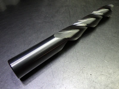 Made In USA 1" 3 Flute Carbide SQ Endmill 1" Shank 770-3108/1x1x5x8 (LOC514)