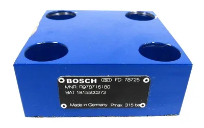 NEW BOSCH R978716180 VALVE BAT 1815500272