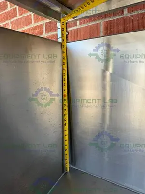 USED SARTORIUS STEDIM STAINLESS STEEL DOUBLE STACK 500 LITER PALLETTANK