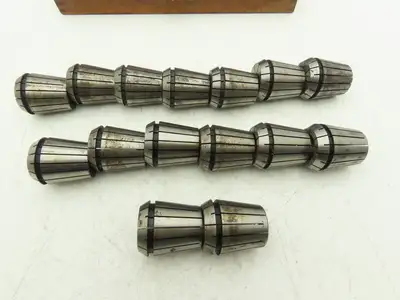 ETM ISO40 ER40 15 Collet Chuck Kit 1/8-1" With ISO40 ER40X2.156E Chuck No Wrench