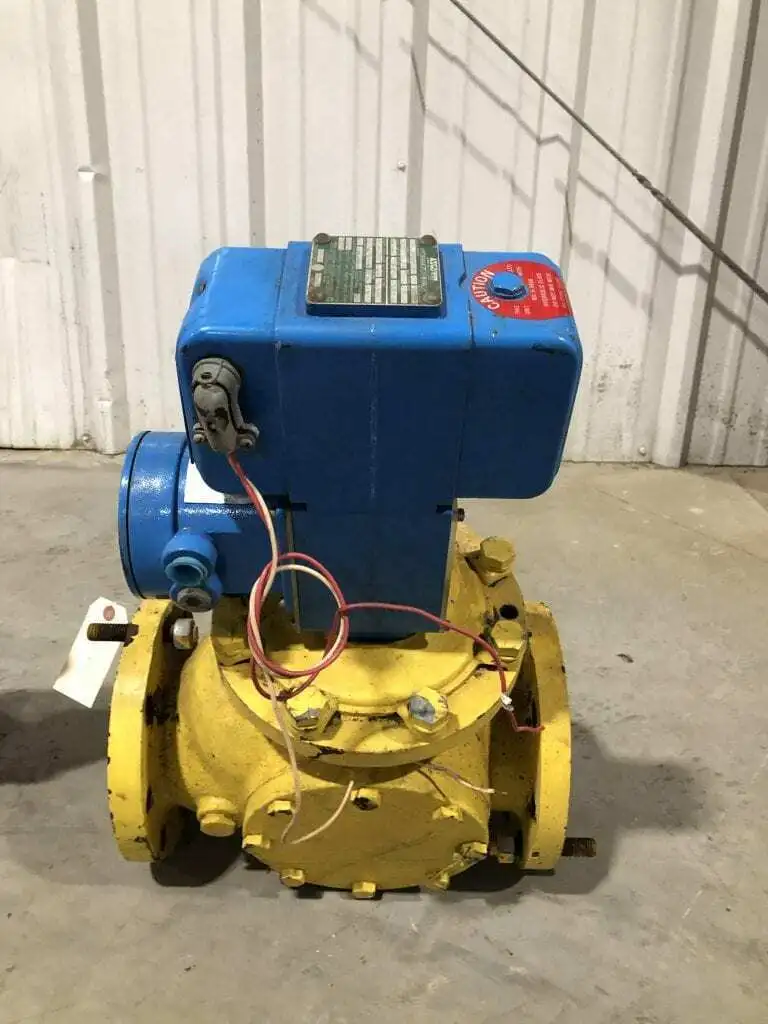 ASCO Hydramotor 4″ CI Electric Actuated Gas Shut-Off Valve 120V -40-150°F