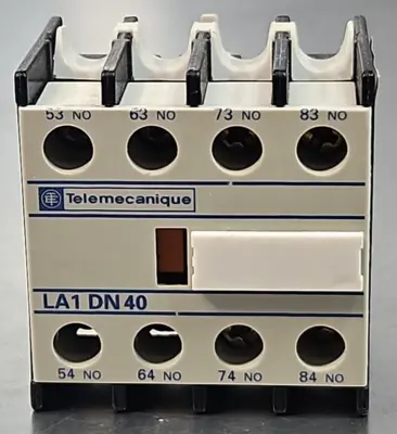 Telemecanique LA1DN40 Contacts Auxiliary Contact Block Loc4E43