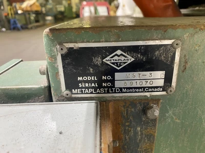 METAPLAST MST-3 TRAVELING HEAD EXTRUSION SAW