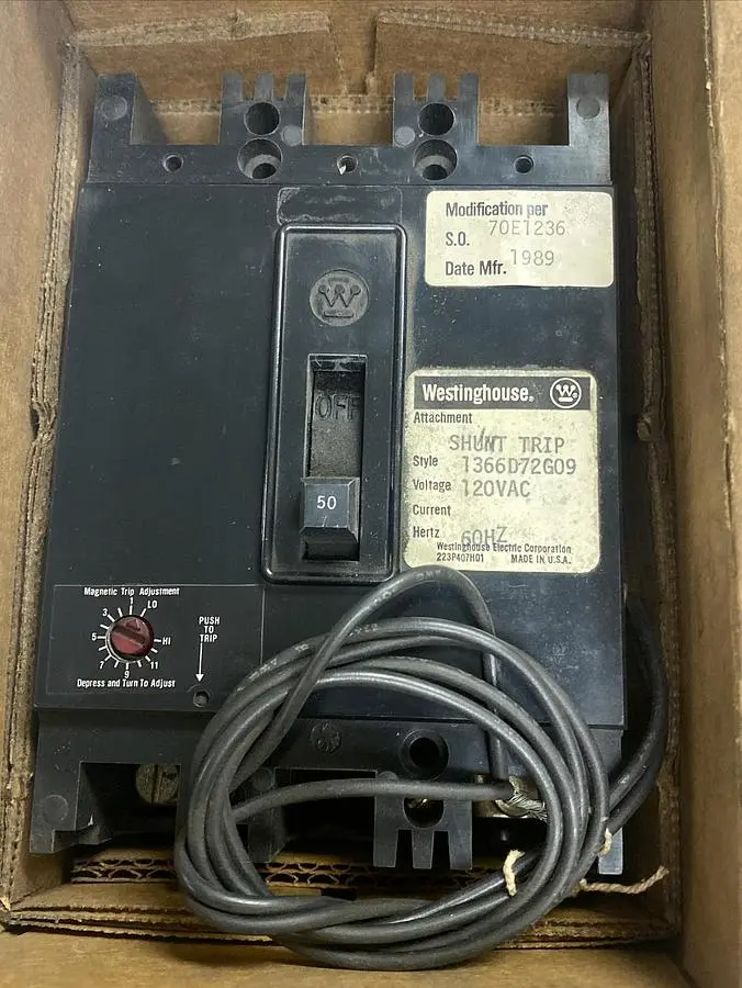 New | in-Stock WESTINGHOUSE 1366D72G09 Miscellaneous Equipment (Electrical & Power) | Surplus Asset Holdings #1188456