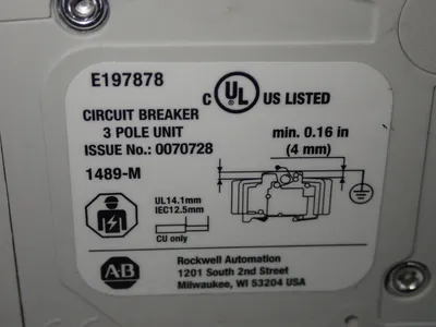 NEW ALLEN BRADLEY 1489M3D080