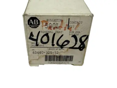 ALLEN BRADLEY 40440-325-52 CONTACT KIT 2-3 POLE 200A *PARTIAL* NEW SURPLUS