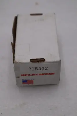 NEW Hastelloy-C Diaphragm Transmitter 235332 STOCK G864A