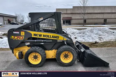 Used 2008 NEW HOLLAND L170 Skid Steer Loaders Wisconsin US | Proxy Equipment #1383125