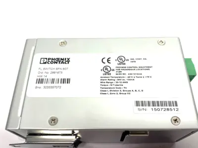 USED PHOENIX CONTACT INDUSTRIAL ETHERNET SWITCH FL SWITCH SFN 8GT