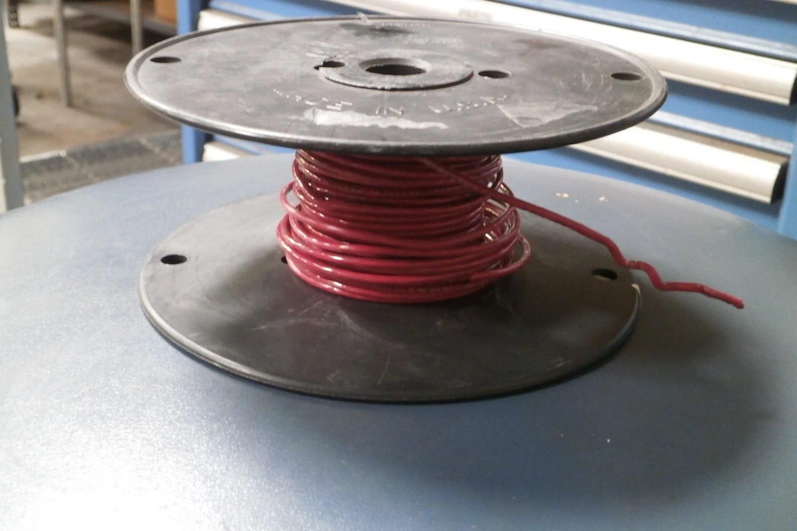 NEW FIXTURE WIRE 16 RED STRANDED COPPER 600 V