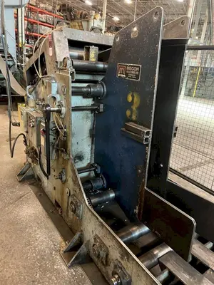 10000 LB X 24" X .250" MECON COIL CRADLE STRAIGHTENER