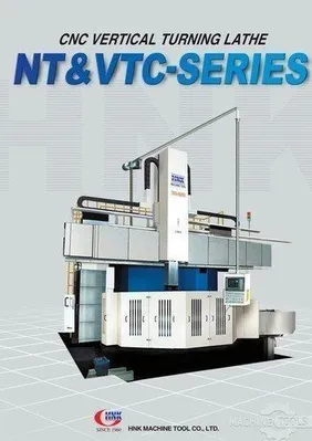 2014 HNK VTC-20/25M CNC Vertical Turning & Boring Centers | Murphy Machinery (1)
