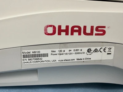 Used Ohaus 30241165 Moisture Analyzers Missouri US | BioLabTek #1301137