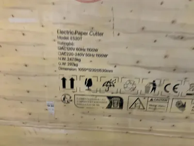 Used _UNKNOWN_ _UNKNOWN_ Paper Cutters Michigan US | Miedema Asset Management Group #1369709