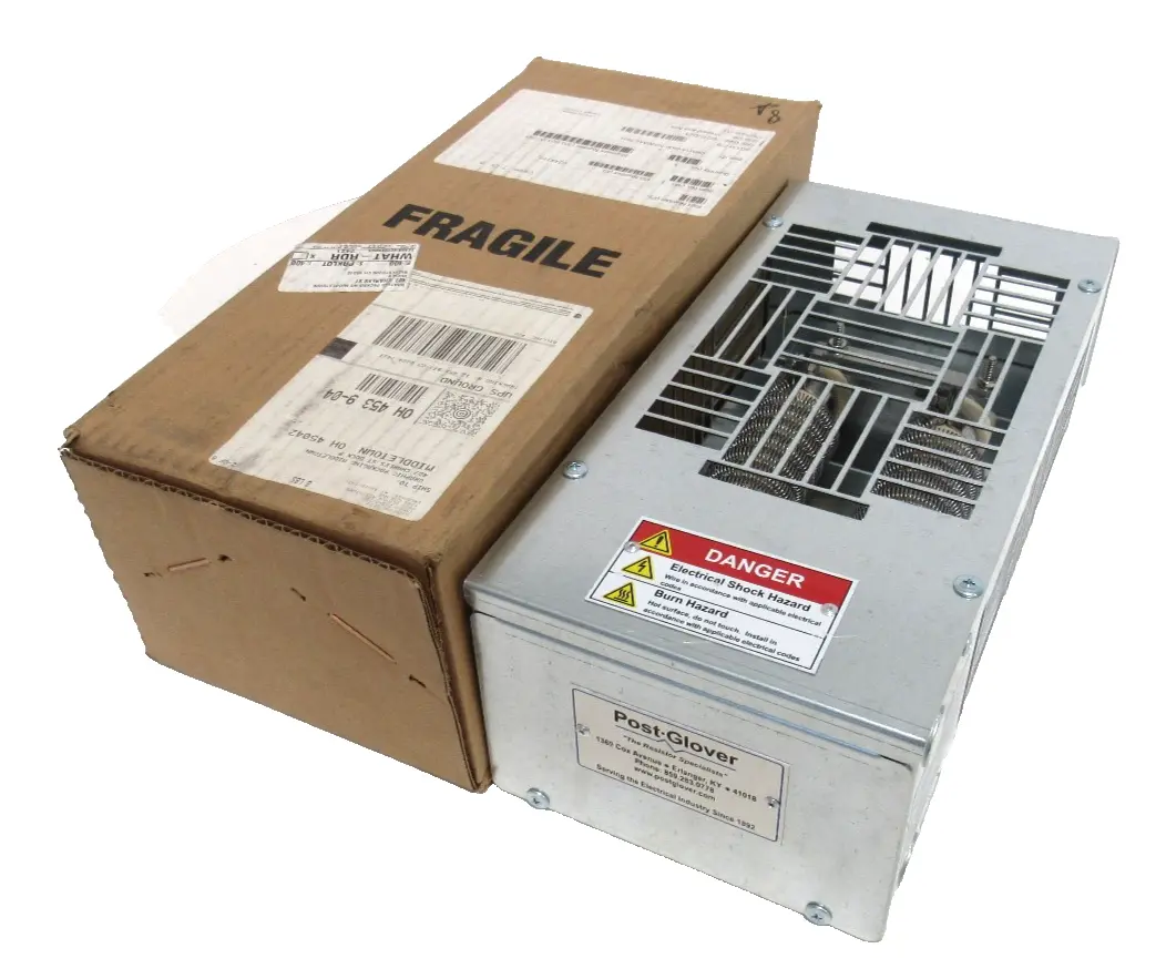 NEW POST GLOVER DB0115-0400-10100AA0 DYNAMIC BRAKING RESISTOR 400W 115 OHMS